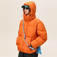 潮流宽松休闲棉衣潮牌高街棉服A161-9893-P100，男装棉衣，电商A161