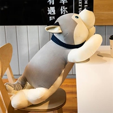 可爱哈士奇毛绒玩具精品公仔玩偶(整袋起售),杨坤毛绒玩具厂 可爱哈士奇毛绒玩具精品公仔玩偶(整袋起售),杨坤毛绒玩具厂