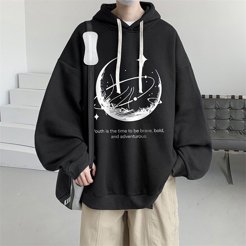 连帽卫衣男大码胖子帽衫大号运动服WY2457-P35,男装卫衣,电商A040