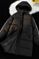 条纹长款防寒户外秋冬季棉服棉衣外套2025过膝棉袄HZ8818-P108，男装棉衣，星座610B-1