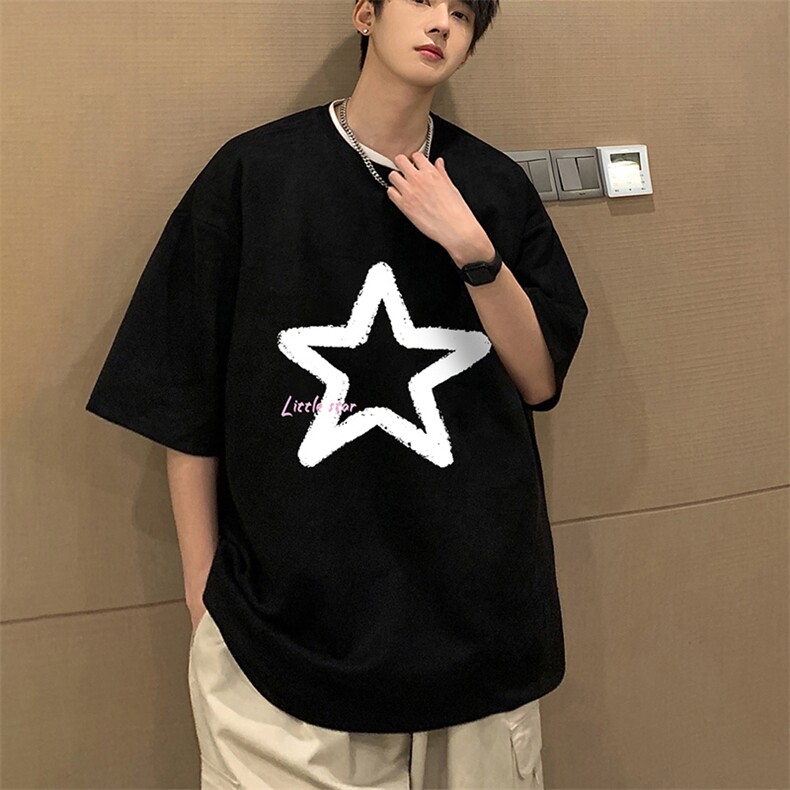 麂皮绒短袖t恤男大码半袖男JD82286-P25,男装T恤,电商A040