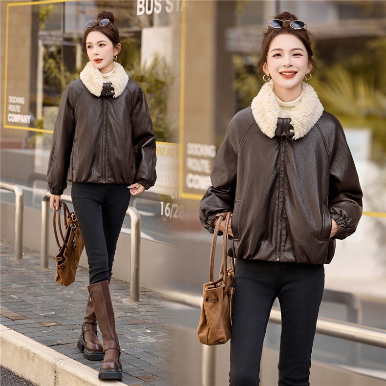 82597A，女装皮衣，潮流依族