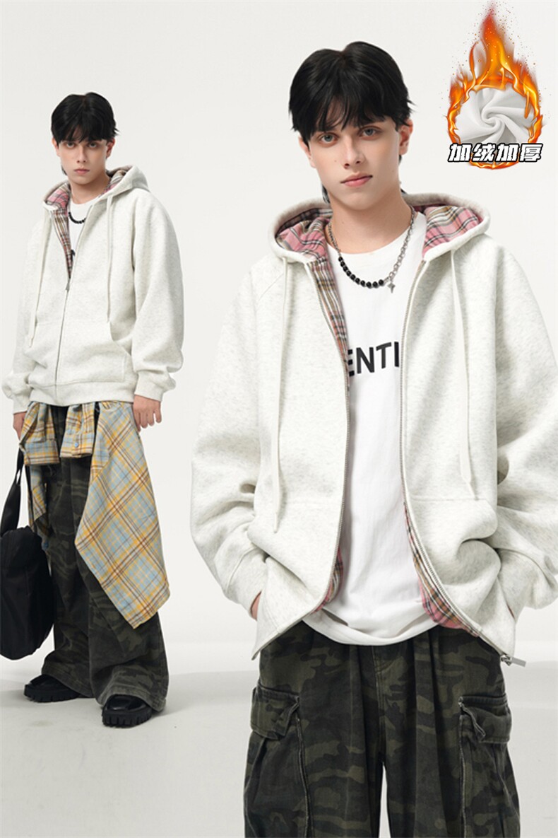 2025HW25723加绒无影墙大码奥利绒连帽卫衣M-5XHW25842-特P55,男装卫衣,电商A022