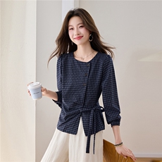 开春穿搭衬衫女士夏装2026新款轻奢高级感洋气气质衬衣上衣，女装衬衫，涵誉
