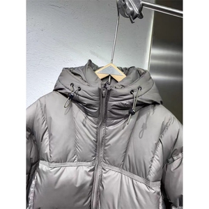 (网图) 90白鸭绒 193-228克 泡芙蓬松连帽羽绒服  313B-8810-P360图片