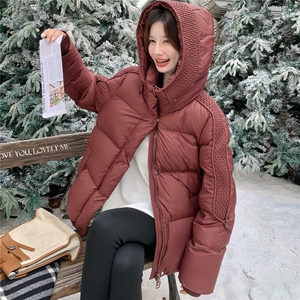 20252025年冬季90白鸭绒服短款加厚RF2C290-6896#-P395-585图片