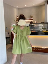 夏季娃娃连衣裙，女装连衣裙，6·9衣社