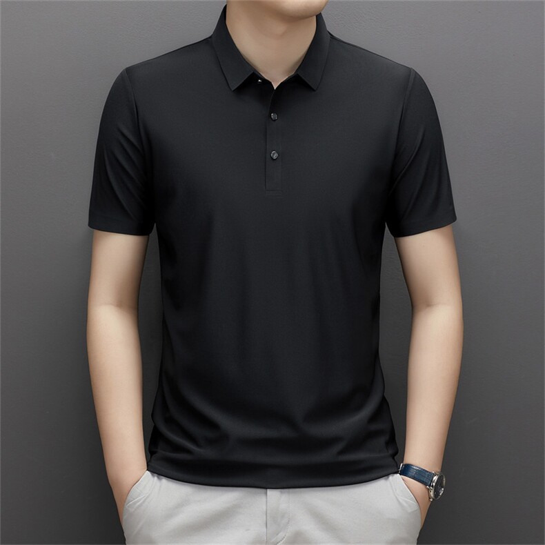 polo衫男士t恤短袖翻领中年时尚商务男夏季体恤衫SQ68387-P48,男装Polo衫,星座1105-3