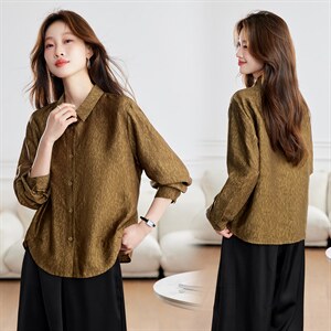2026春装新款时尚休闲小衫，女装衬衫，鑫鑫格