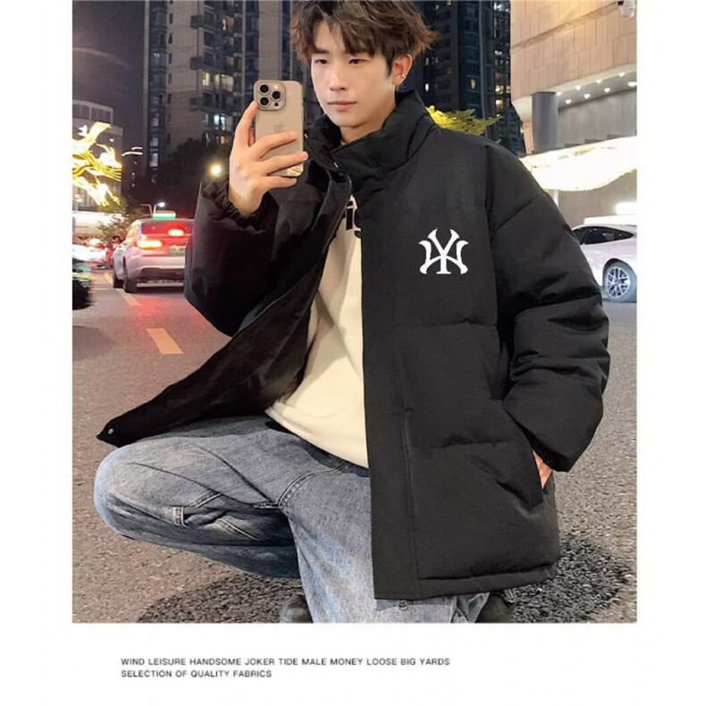1506-1/MMY0061标/P60冬季棉服男生加厚保暖面包服运动休闲潮牌图片