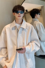 秋季皮衣男Q2499-TP5588港风高街vibe风休闲宽松皮夹克男，男装夹克，电商A102