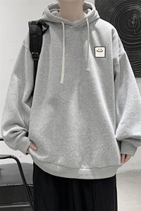 纯棉连帽卫衣男大码运动帽衫宽松薄WY2316-P35 加绒款-P40图片