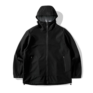 新款男女高品质户外登山服青少年学生冲锋衣夹克外套HS6611-P80图片