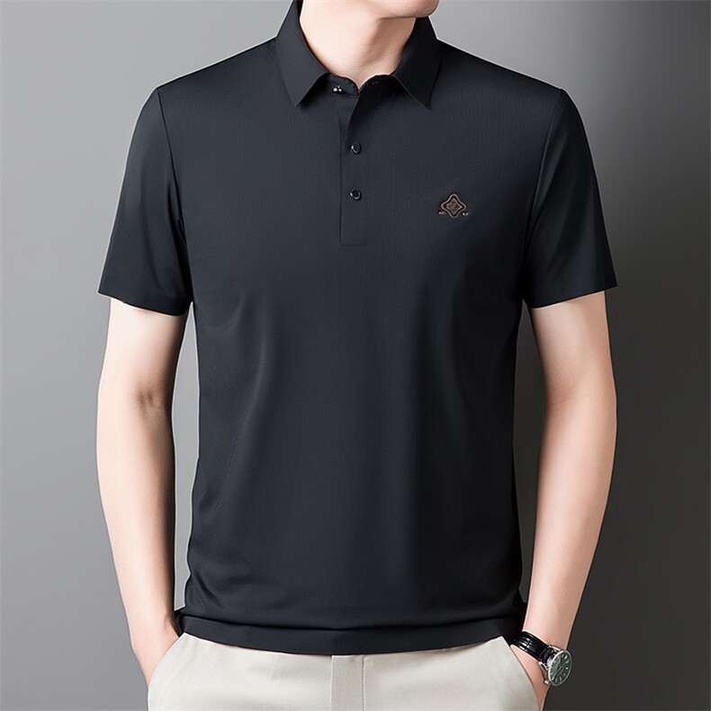 夏季中青年男士商务休闲短袖打底T恤时尚潮流上衣 HD8363-P63图片