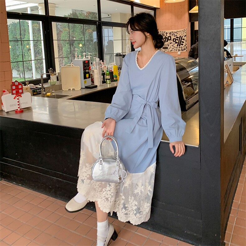 25春款新中式显瘦假两件套连衣裙-浙宝208-9002款-P135K208,女装连衣裙,浙宝208