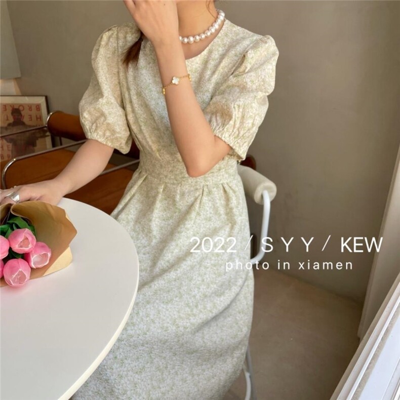 夏季流行色连衣裙，女装连衣裙，6·9衣社