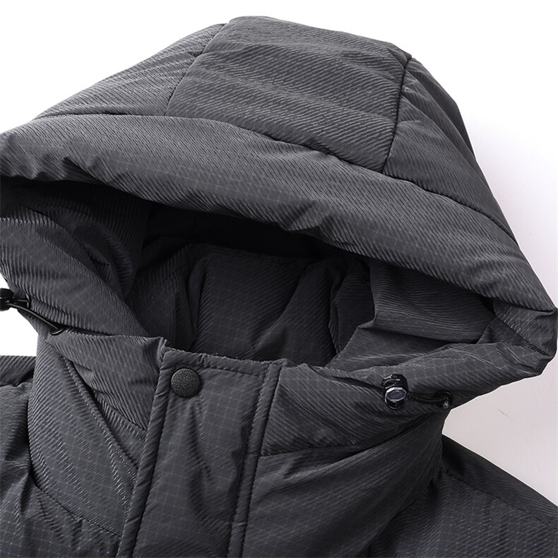新款加厚保暖羽绒服中年冬季男士商务休闲上衣男装白鸭绒外套,男装羽绒服,电商B212（原钱塘6029）