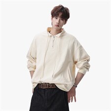 卫衣男春季新款港风宽松提花大码长袖T套头上衣WY9975-特P42，男装T恤，星座214-3