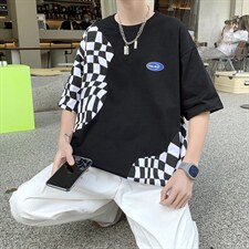男圆领T恤宽松短袖DT01P31，男装T恤，星座1116-2
