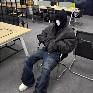 现货DW704-特批68美式复古假两件飞行员皮衣夹克图片