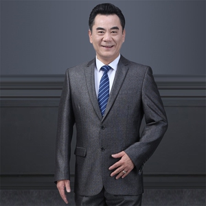 338/P205中年男西服套装商务男士西装中年人晚礼服外套大码西裤