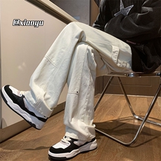 XZ616春季新款百搭微喇休闲牛仔伐木长裤TY2402P65控78，男装牛仔裤，星座512A（原616）