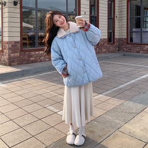 现货2025冬季羽绒服两面穿时尚休闲羽绒外套203-8813-P335-K428图片