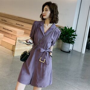 连体裤女套装韩版夏季新款名媛女神范气质职业小香风连衣阔腿短裤图片