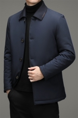 冬棉衣男中青年翻领棉服冬季加厚夹克外套爸爸装DFLDM16005-P195，男装棉衣，电商B212（原钱塘6029）