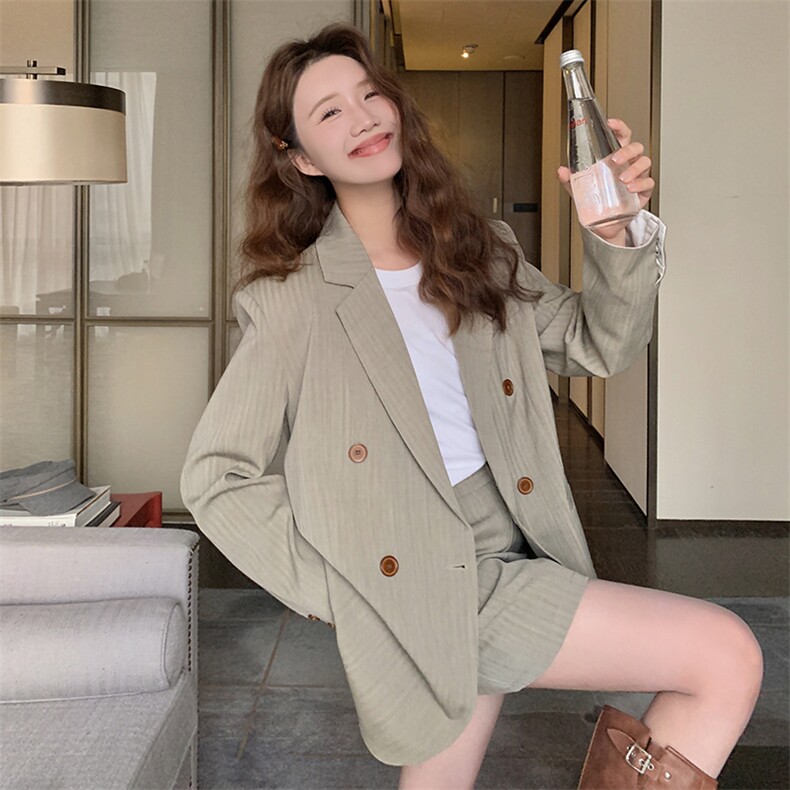 【现货】韩系通勤西装套装,女装西装,2C283
