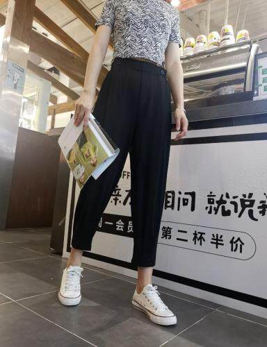 九分面膜哈伦裤MLXLⅩⅩL，女装，简 影