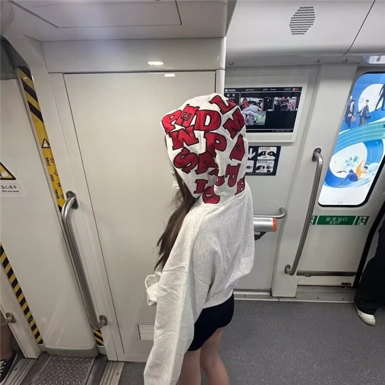 美式高街休闲卫衣男春秋2026新款宽松慵懒风卫衣连帽,男装卫衣,星座715-4