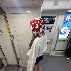 美式高街休闲卫衣男春秋2026新款宽松慵懒风卫衣连帽图片
