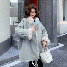 【上就能卖】大量不缺货转化好时尚保暖派克服2591P235K335，女装派克服，2C292