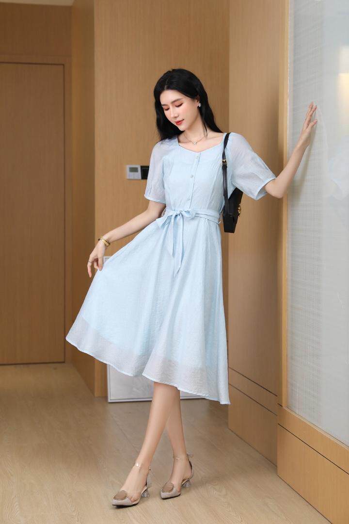 夏季新款连衣裙，女装连衣裙，百妹仟红