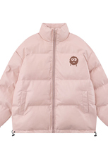 白底23新款冬季时尚百搭宽松PU皮棉服外套MY6547P115控158，男装棉衣，电商A268-1