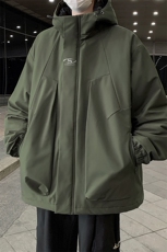 户外冲锋棉服DT2262-TP110控价158冬季印花潮牌上衣保暖防寒外套，男装棉衣，电商A102-1