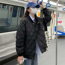 棉服外套韩版短款面包服情侣大码港风宽松羽绒服学生C446-P80，男装羽绒服，星座911-2(原星座613-2）