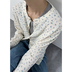 开衫秋衣对襟宽松长袖秋冬季短款纽扣碎花开衫长袖上衣M5619，男装卫衣，星座1116A（原606A-3）