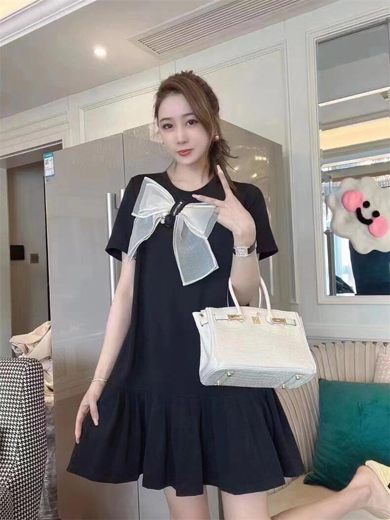 075连衣裙，女装连衣裙，Mokou陌扣