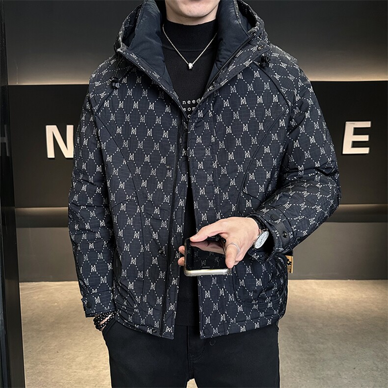 新标50白鸭绒羽绒服男数据款连帽外套男上衣B317/Y5507/P235,男装羽绒服,电商B317
