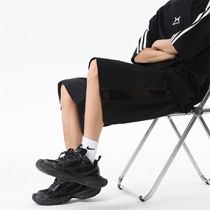 现货-夏季网眼透气速干运动短裤五分裤XZ211-1-K2442-P40 控68图片