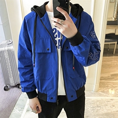 有报告新款宽松夹克青少年连帽外套上衣棒球服DS26T，男装夹克，电商A102