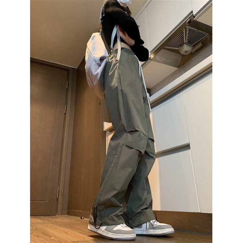 25潮牌欧美高街vibe工装抽绳伞兵裤BK2311-P60控88,男装工装外套,星座1002-1