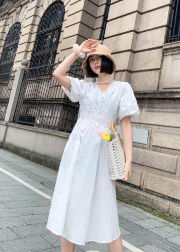 【现货】夏装新款甜美修身连衣裙，女装连衣裙，东洋天堂之花