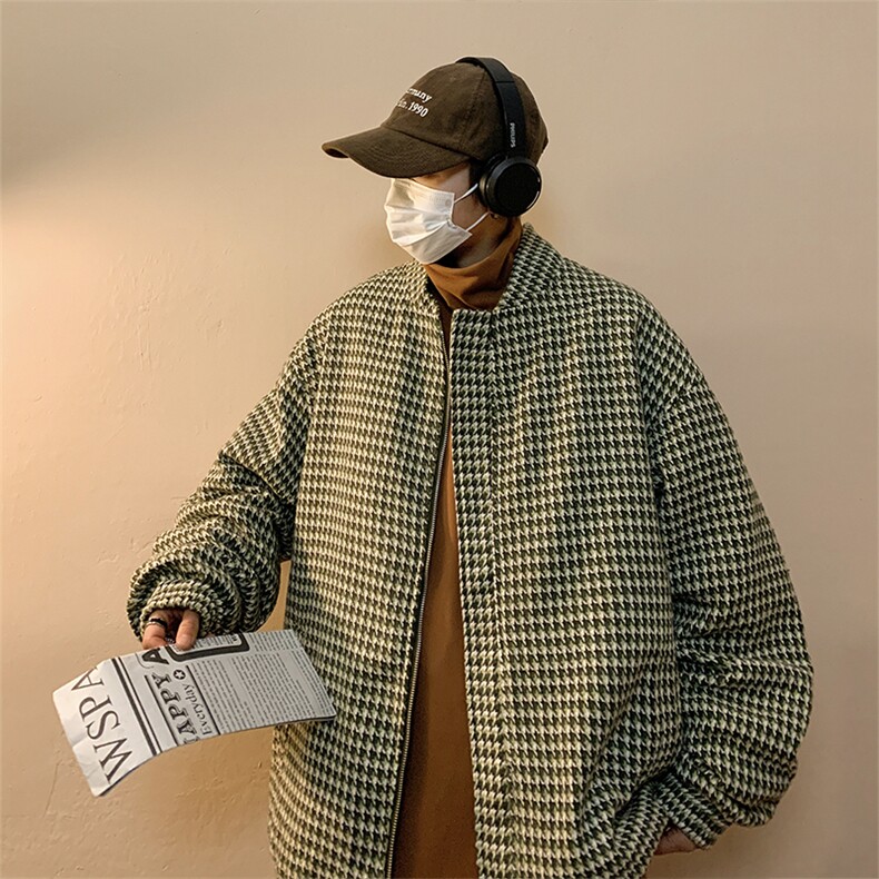 复古夹克男双面穿牛津防水韩版潮流宽松春季休闲外套JK09223-P60,男装夹克,星座308B-1