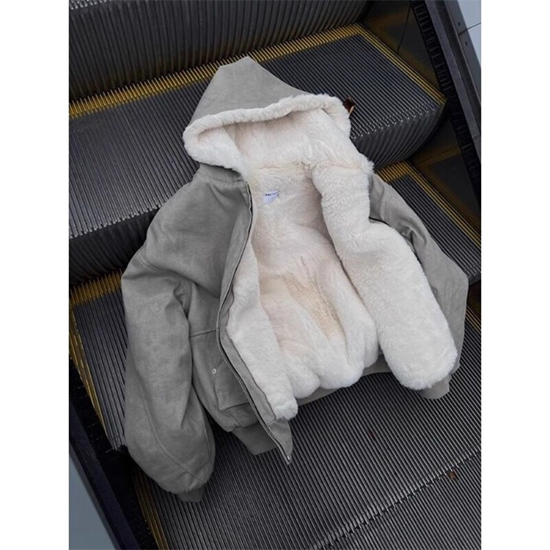 【有货】大理石座山雕外套仿水貂毛加绒加厚帆布棉服MY266特P138,男装棉衣,星座908-1