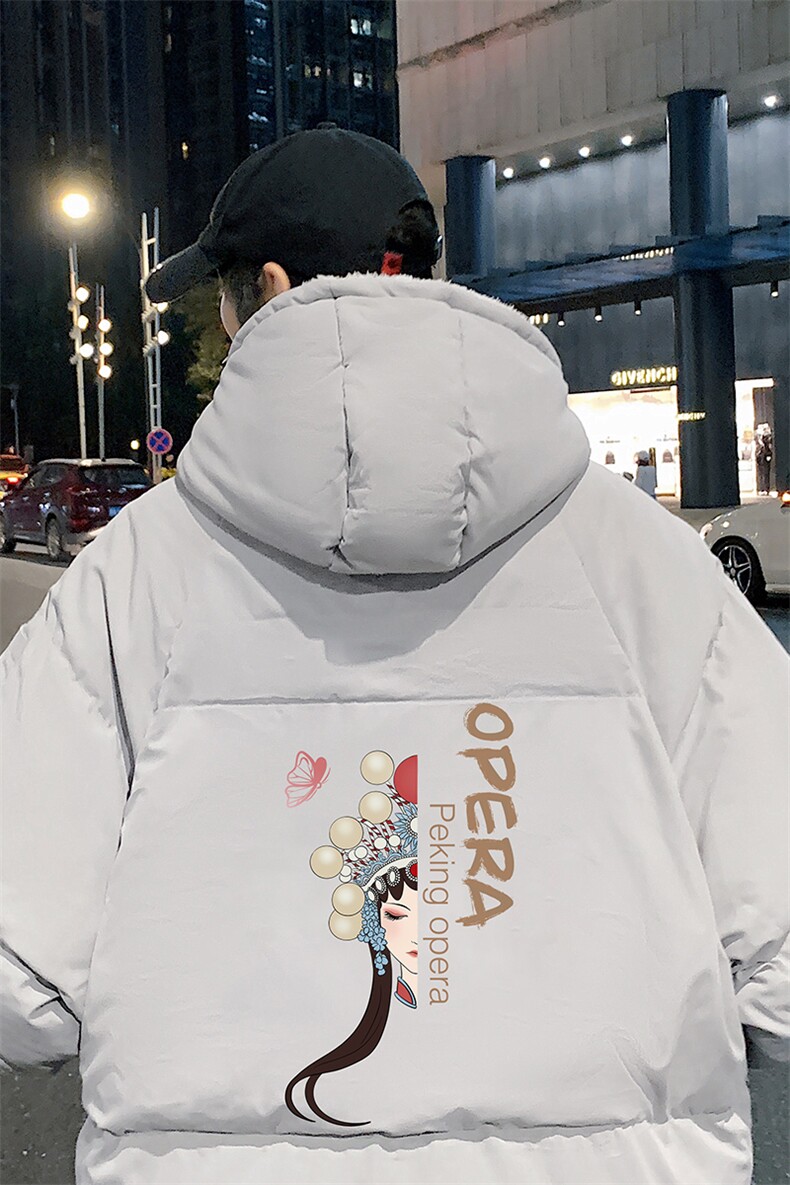 MY16161-P100加厚加绒连帽棉衣男大码棉服男面包服男,男装棉衣,电商A040