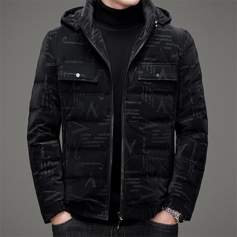 秋冬季可脱卸帽休闲羽绒服男新款中年保暖外套上衣ZL7008-P230,男装羽绒服,电商B212（原钱塘6029）