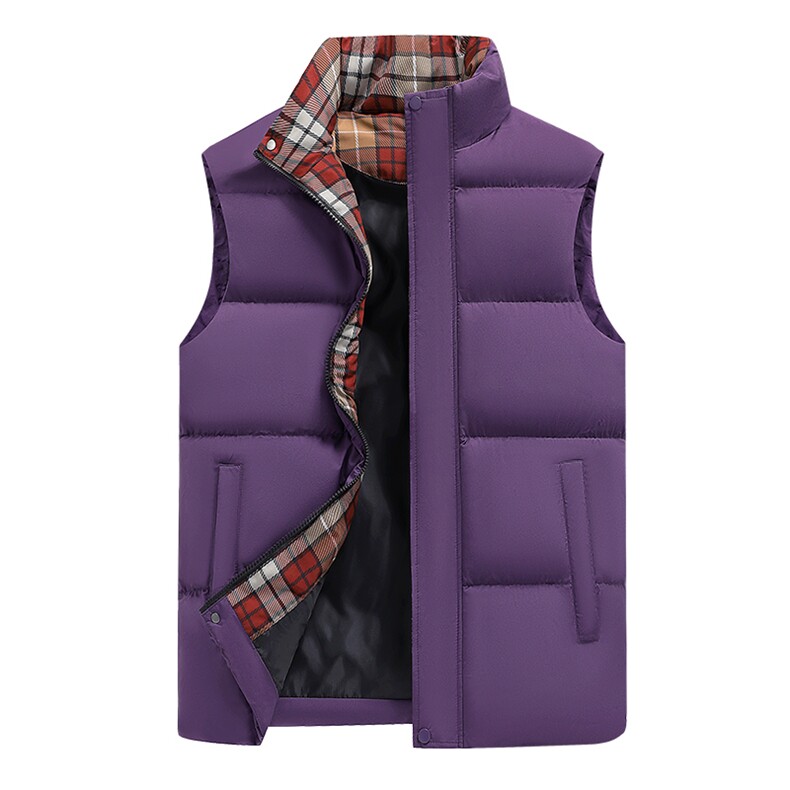 A440-1-BJ608-P38冬季背心棉服马甲立领男女同款,男装背心/马甲,电商A440-1